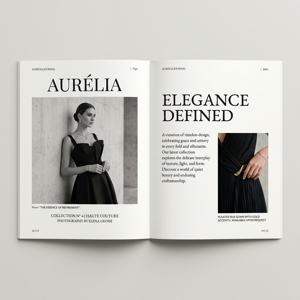 Minimalist Editorial Design