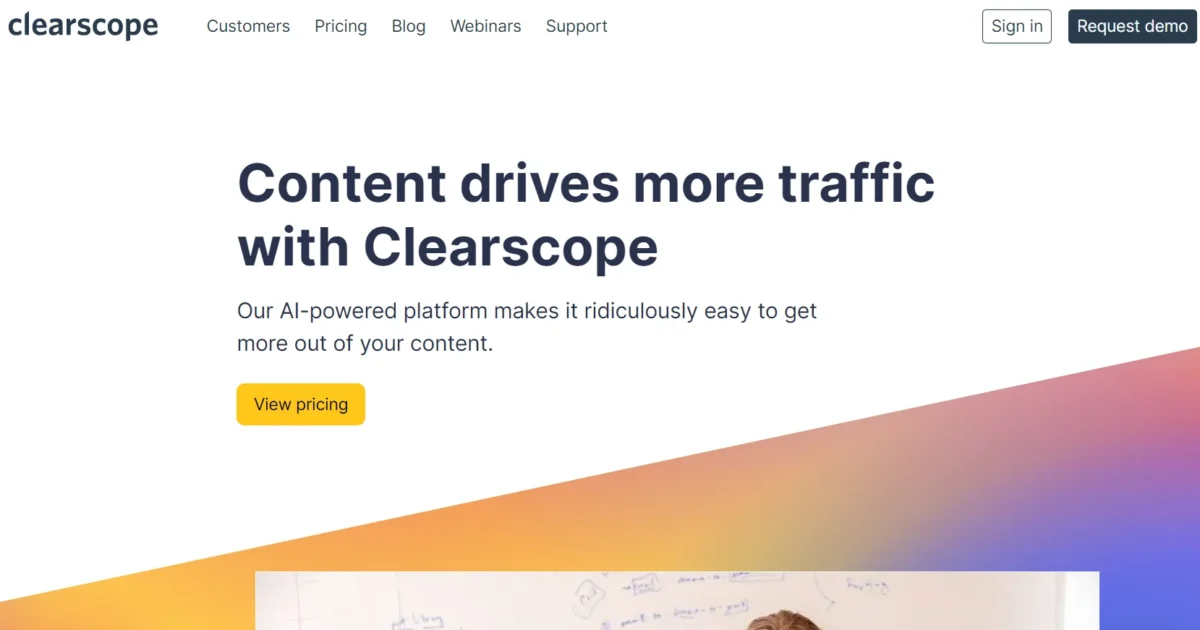 Clearscope - best ai seo tools