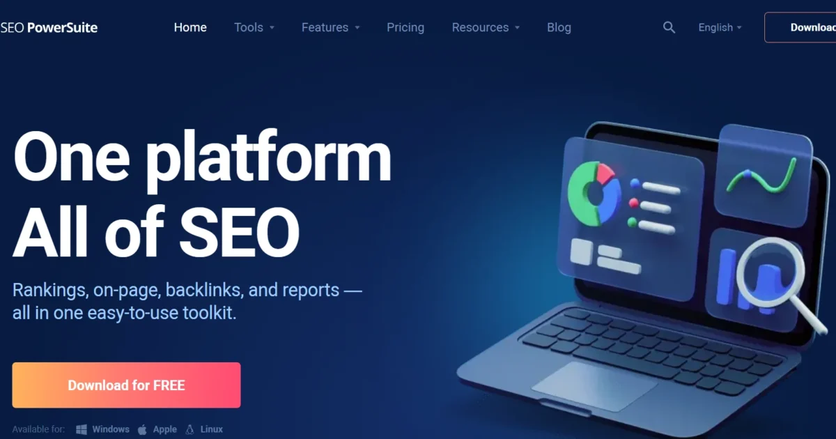 SEO Powersuite - seo ai tool