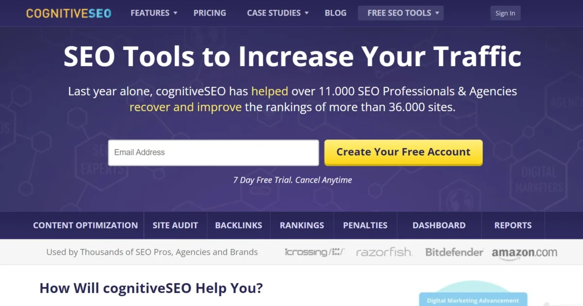 CognitiveSEO - top ai tools for seo